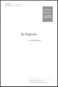 De Profundis SATB choral sheet music cover